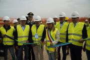 L'inaugurazione del parco eolico Partinico-Monreale