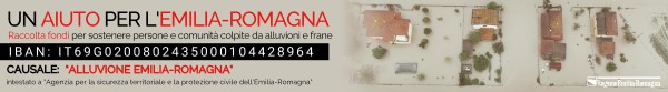 Campagna raccolta fondi alluvione Emilia-Romagna