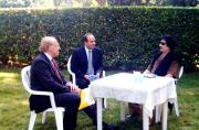 Scaroni e Gheddafi