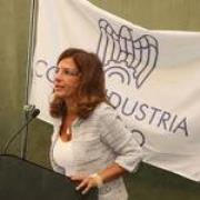 Il presidente di Confindustria Marcegaglia