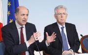 Corrado Passera e Mario Monti