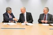 Martin Bachmann (Wintershall), Arne Sigve Nylund (Statoil), Bernd Schrimpf, (Wintershall Norge) 