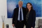 Gian Luca Galletti e Segolene Royal 