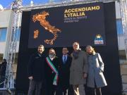 Da sx: Fraccaro, Wheeler, Di Maio, Moneta e Barachini