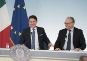 Giuseppe Conte e Roberto Gualtieri