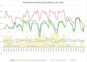 Prezzi giornalieri di elettricità, gas e CO2