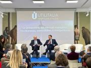 Pichetto all'evento Utilitalia