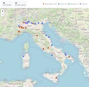La mappa dei punti vendita Iperstaroil