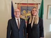 Marco Zecchinato e Monica Manto