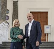 La rettrice Donatella Sciuto e l'a.d. Renato Mazzonicini