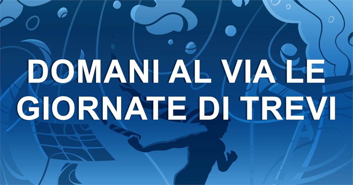 Domani al via le Giornate di Trevi