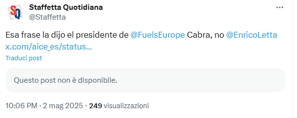 Auto, Enrico Letta e lo stop al 2035