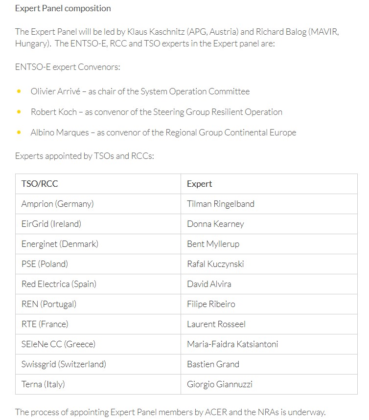 Blackout iberico, formata la commissione d'indagine Entso-E