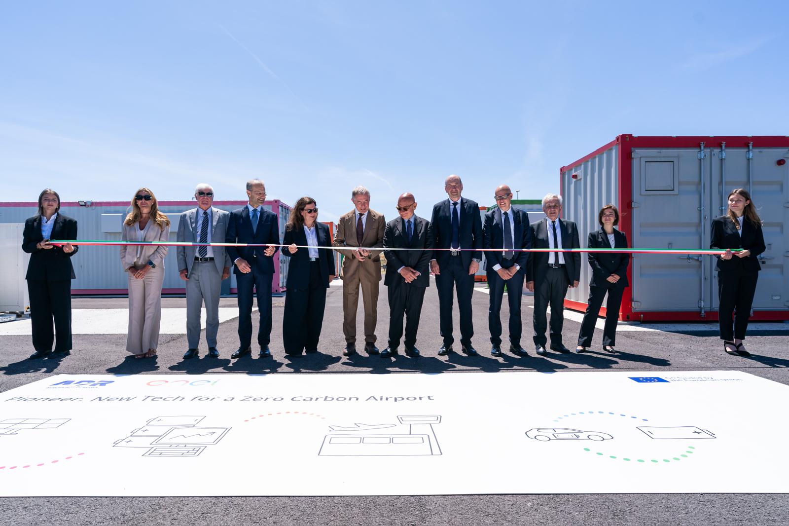 Accumuli, Enel installa 10 MWh da batterie auto dismesse all'aeroporto di Fiumicino