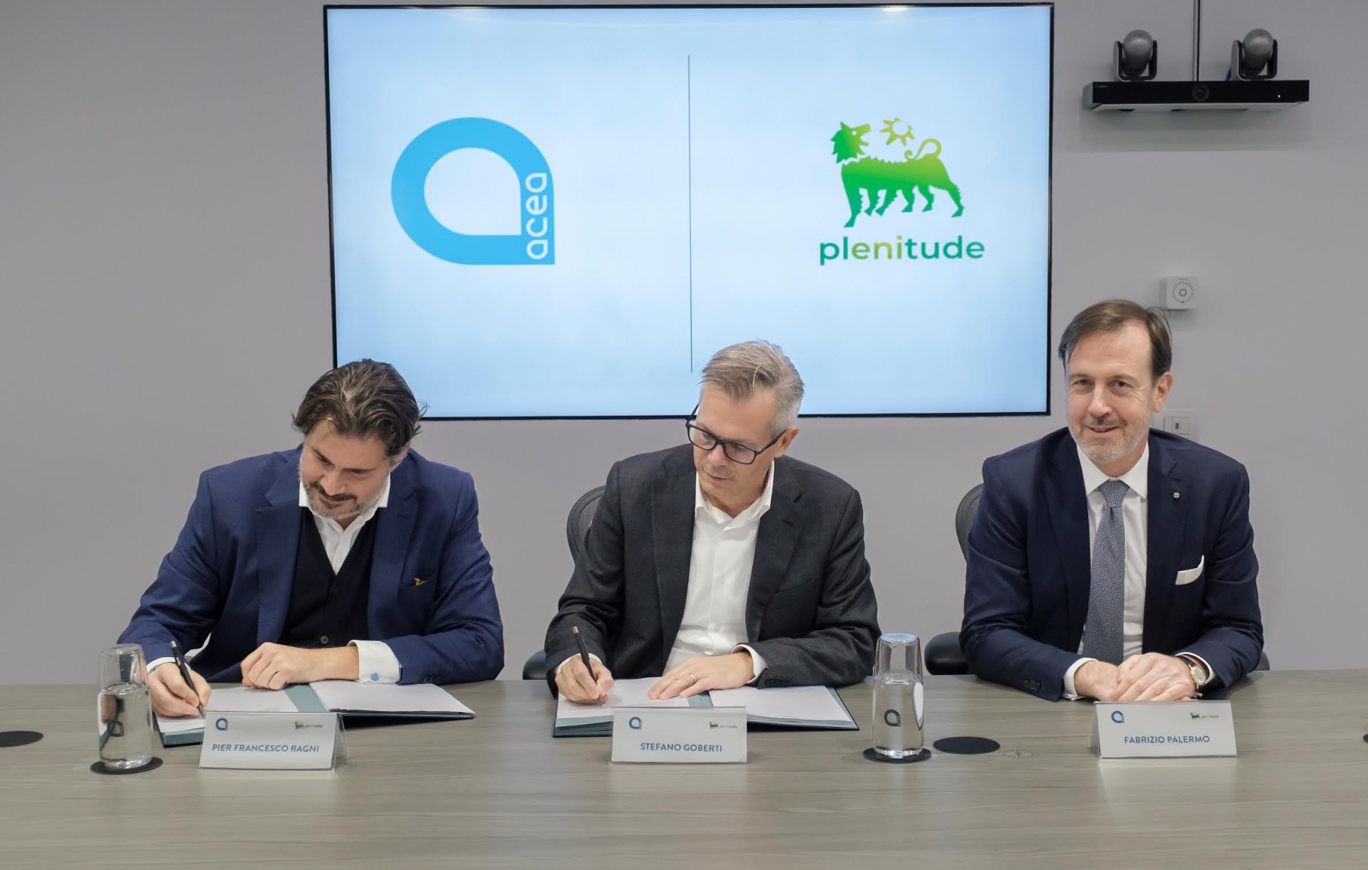 Plenitude e Acea firmano l'accordo su Acea Energia