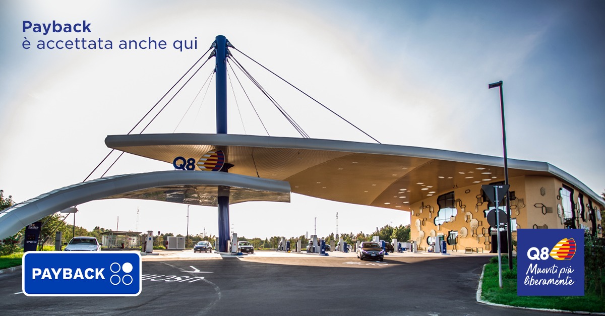 Q8, accordo con Payback