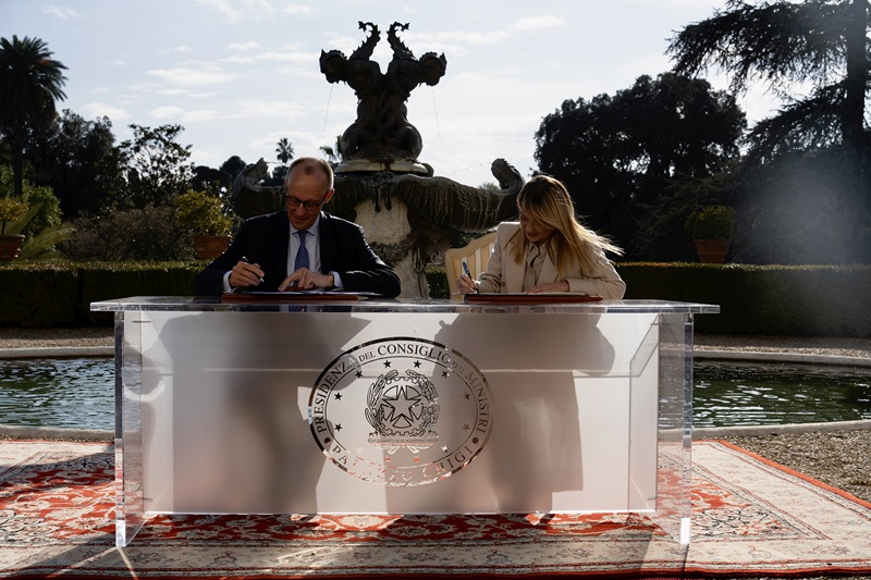 L'energia nel vertice Italia-Germania